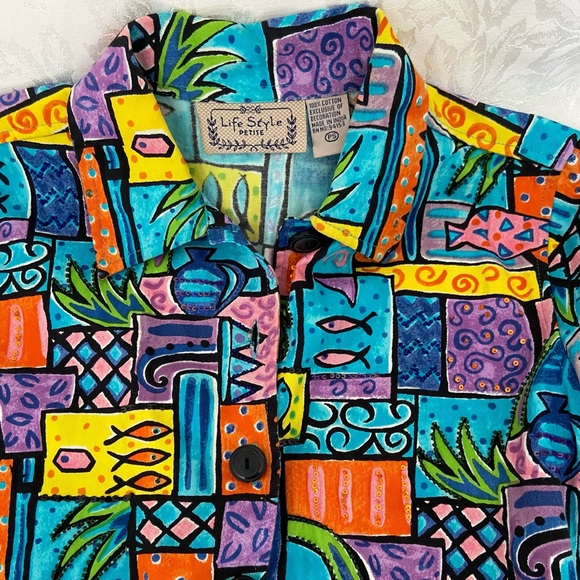 Life Style Petite Denim Jacket - Picture 8 of 8